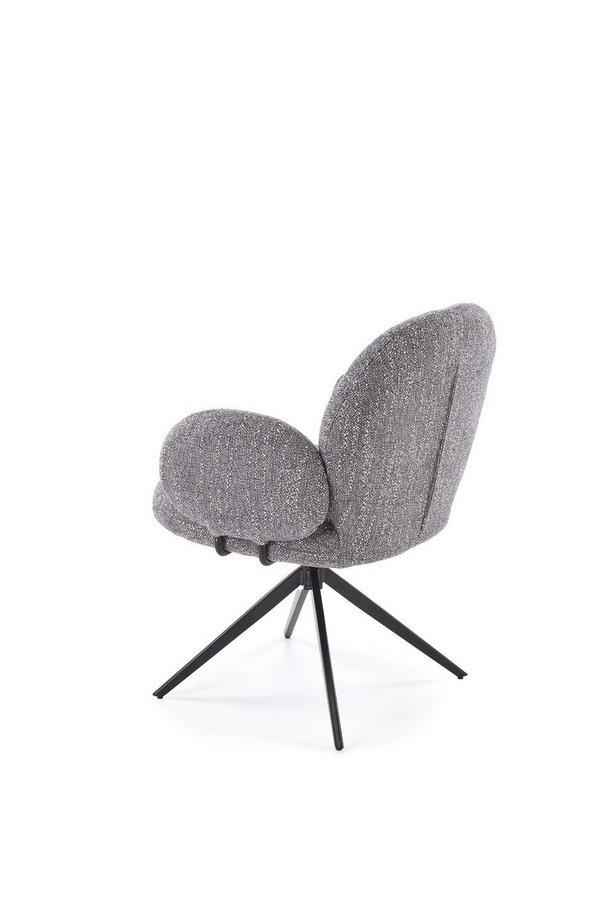 SESSEL BERRY 360° gepolstert Grau - Grau, Textil (65/83/64cm) - Lookway
