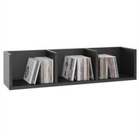 CD/DVD- REGAL STARS schwarz - Schwarz, Holzwerkstoff (75/18/18cm) - CARO-Möbel