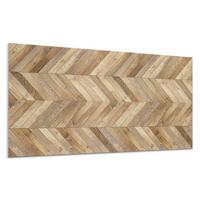 WANDPANEEL 10x 40x20 cm selbstklebend Veythra - Braun, Kunststoff (20/1.6/40cm) - Wallfluent