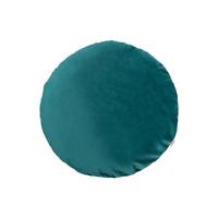 KISSENHÜLLE Rund Samt&Sonders petrol 50 cm Ø - Petrol, Textil (50/50cm) - beties Heimtextil