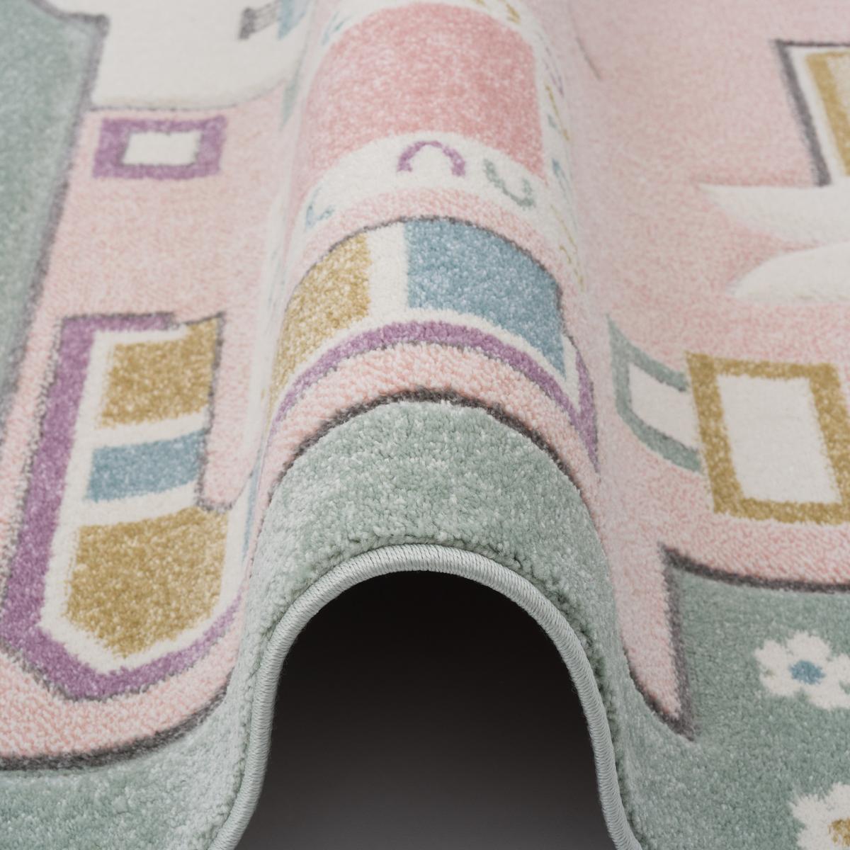 KINDER TEPPICH MAUI KIDS PINK HOUSE - Rosa, Textil (200/290cm) - Pergamon