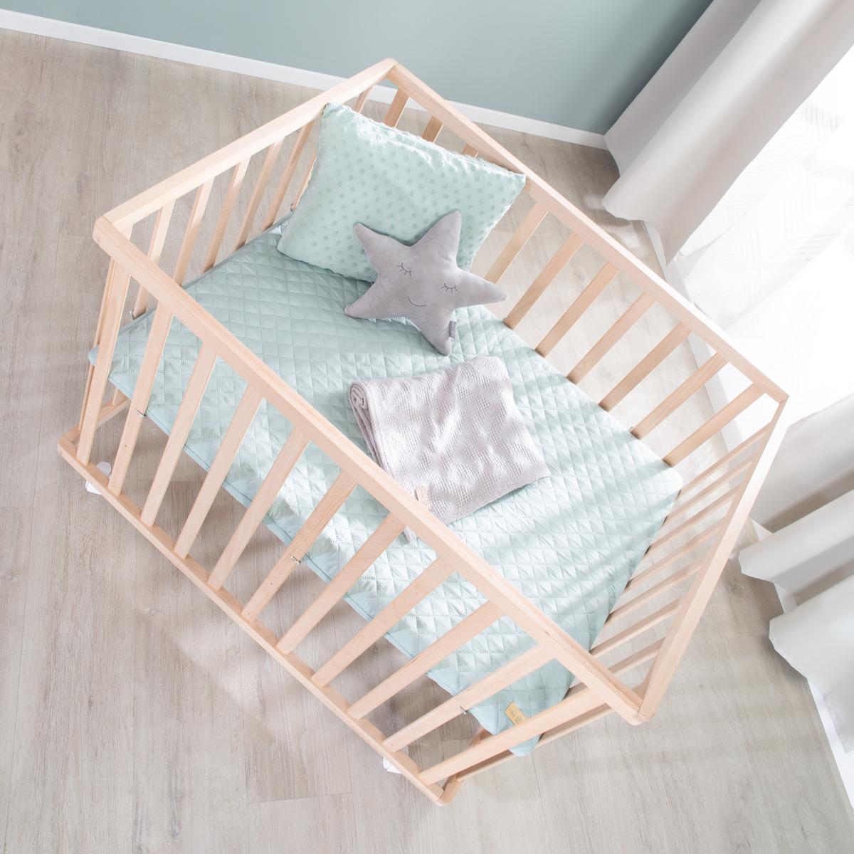 LAUFGITTER 100x75 roba Style Frosty green - Naturfarben, Holzwerkstoff (73/72/98.5cm) - Roba