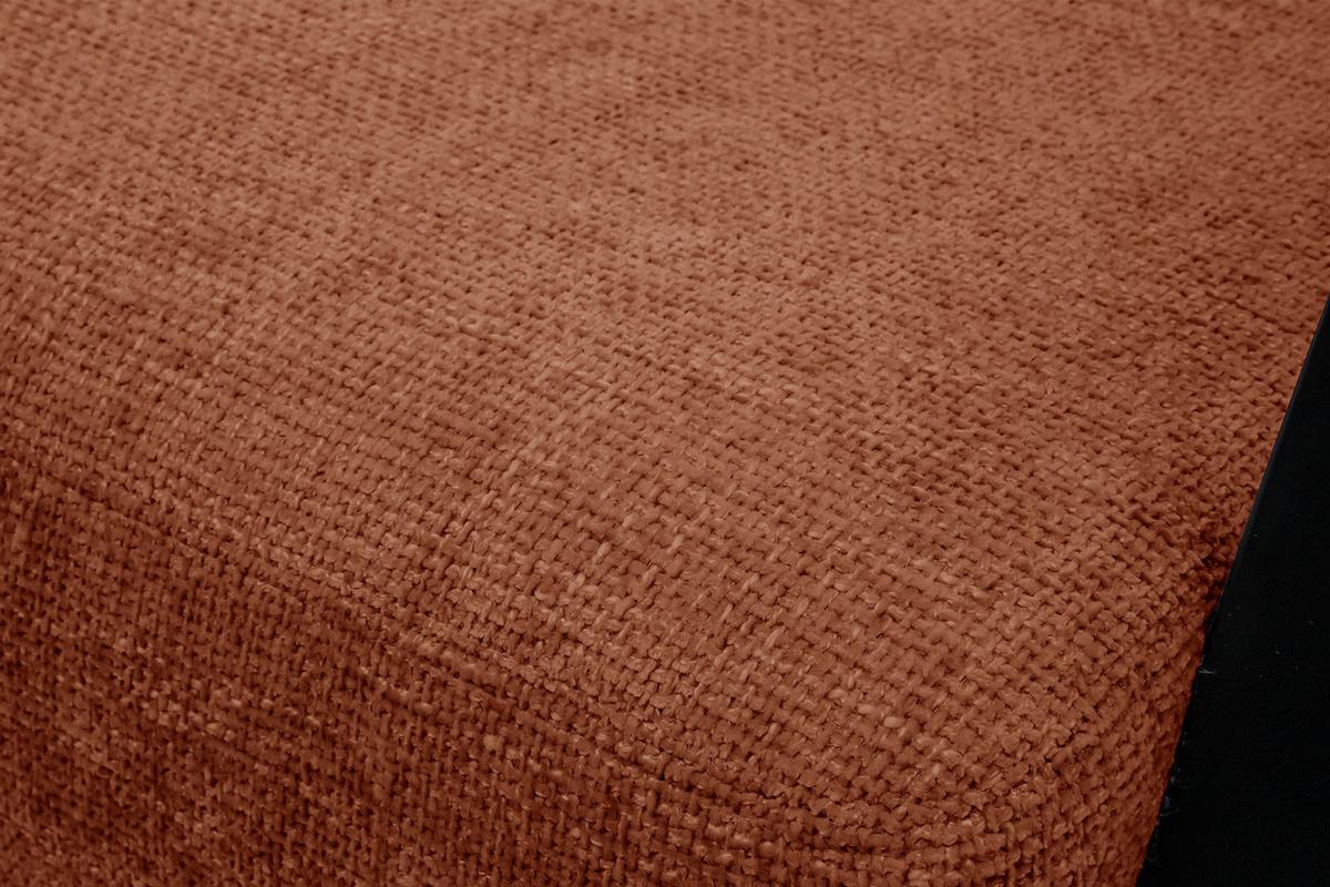 SESSEL KOBE, dunkelorange - Dunkelorange/Schwarz, Holz/Textil (72/76/90cm) - Wozimo