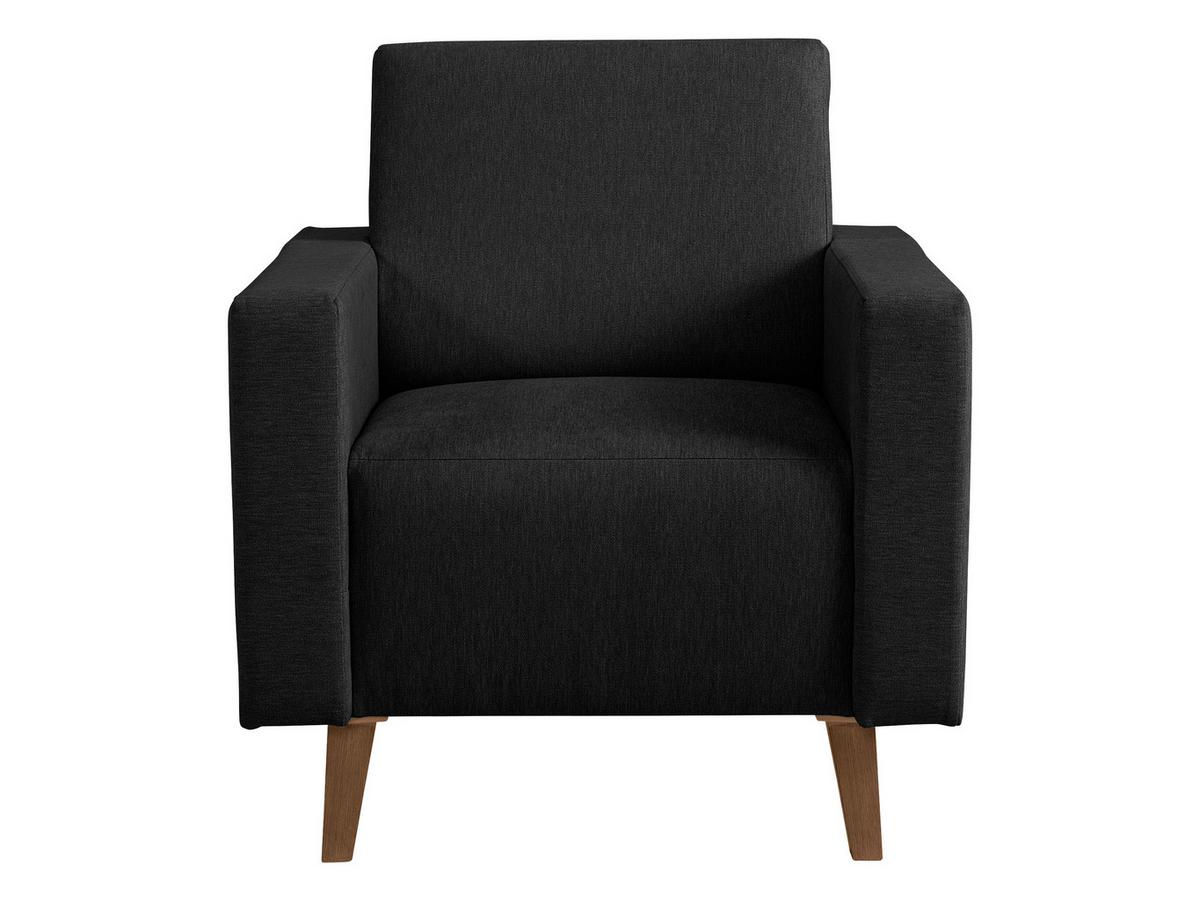 SESSEL Oviedo - Schwarz, Holz/Kunststoff (75/80/75cm) - MIRJAN24