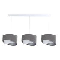 HÄNGELEUCHTE Grau 30/18 cm - Grau, Kunststoff (30/0.3/18cm) - ONZENO