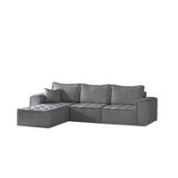 ECKSOFA Sande In Alpine - Anthrazit, Holzwerkstoff/Textil (292/192cm) - Fun Möbel