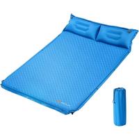 CAMPING MATTRESS Blau - Blau, Textil - COSTWAY
