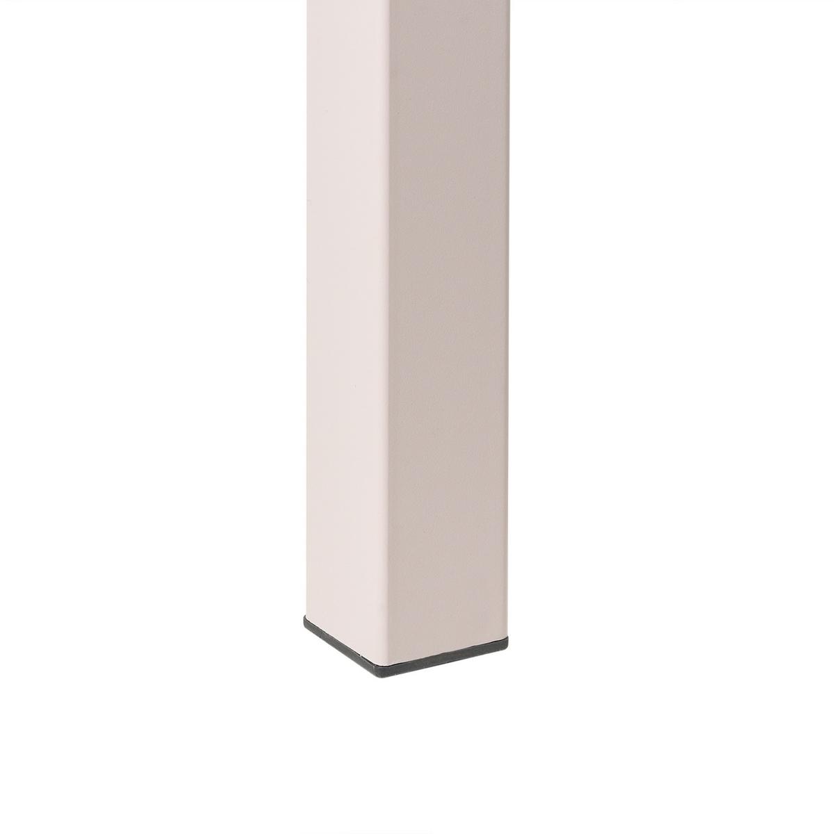GARTENTISCH 81/84 cm Beige Bartica - Beige, Kunststoff (81/84/77cm) - Beliani
