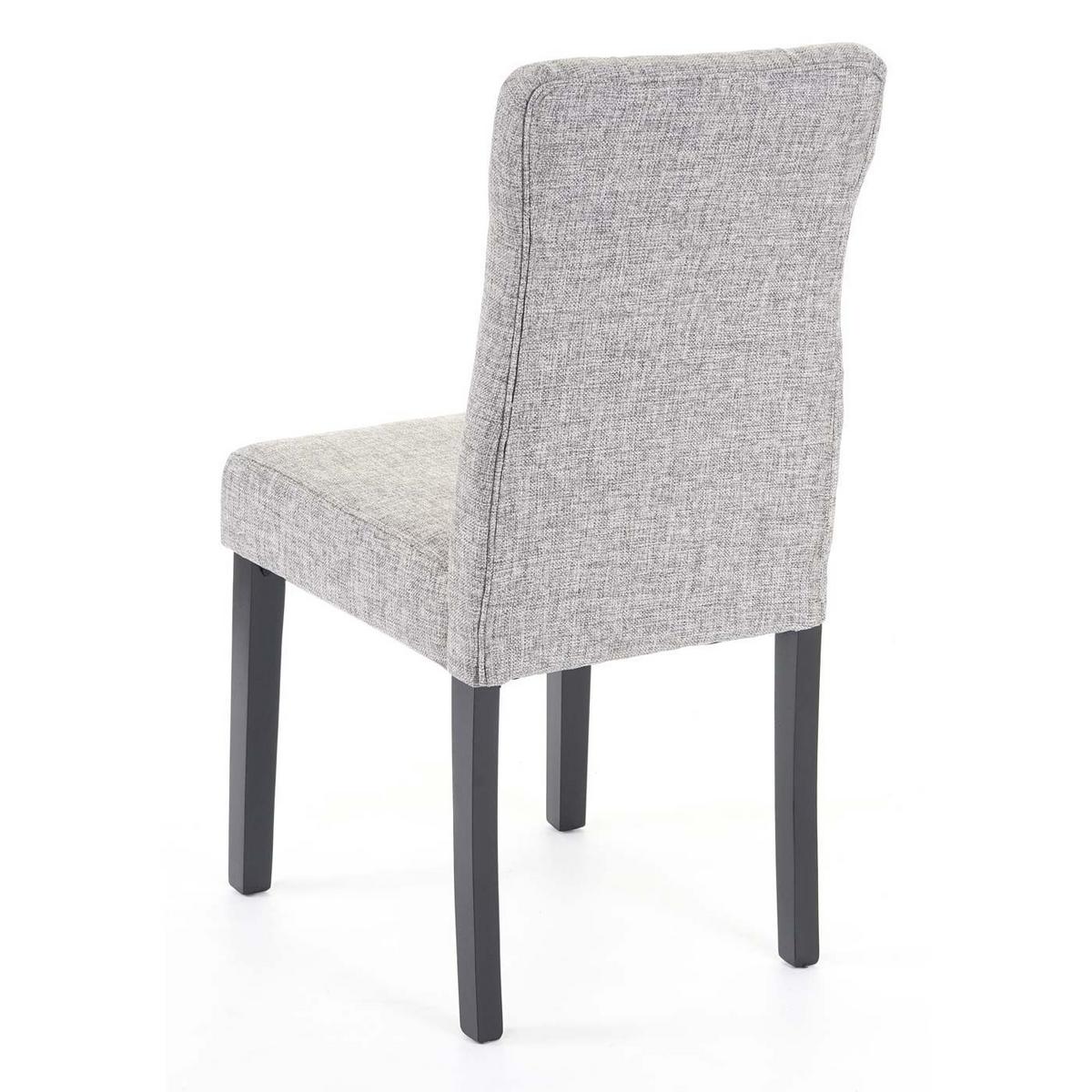 ESSZIMMERSTUHL Grau 4er-Set - Grau, Textil (41/88/55cm) - MCW