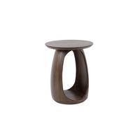 BEISTELLTISCH MEVA Braun Akazie - Braun, Akazienholz/Holz (45/45/56cm) - KAWOLA