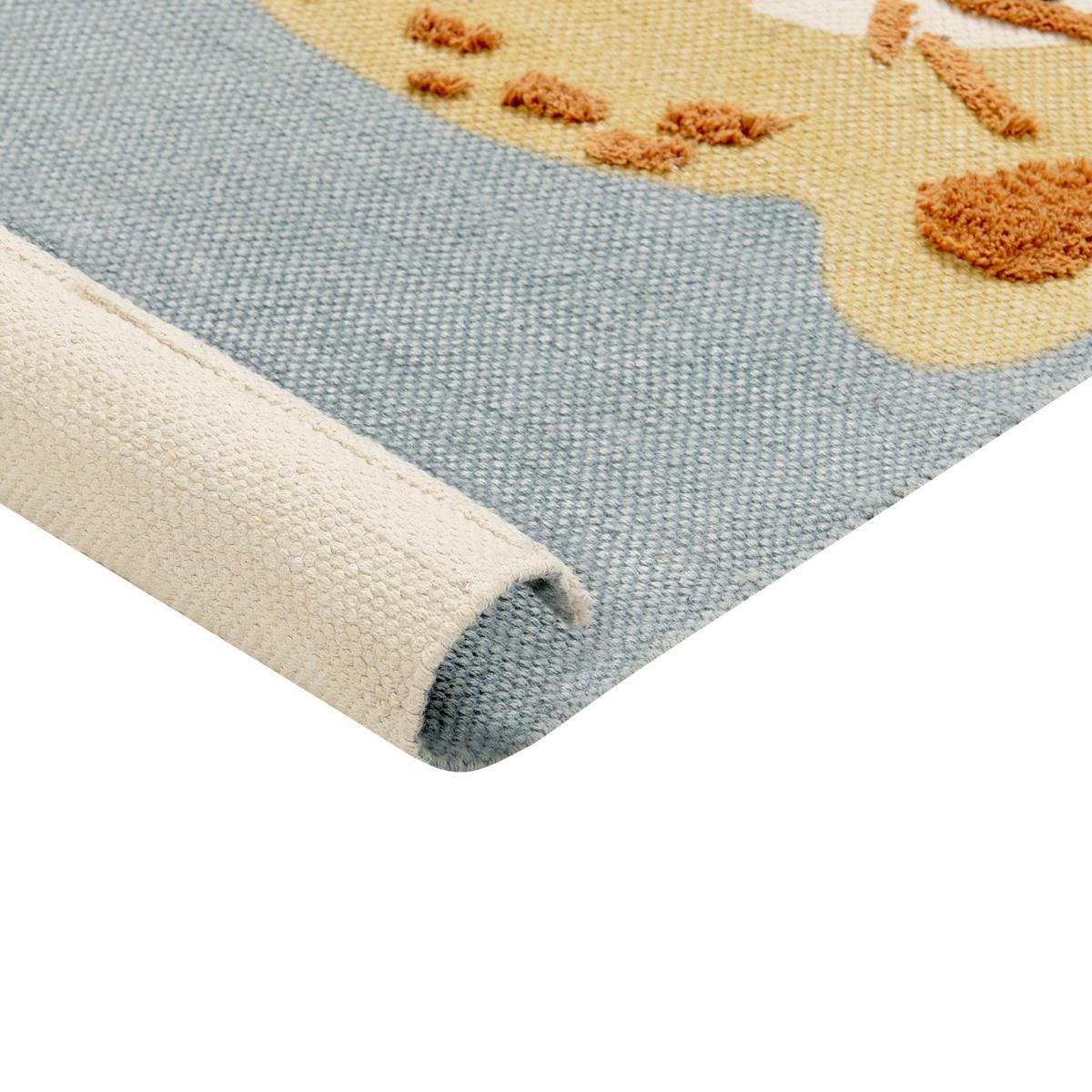 KINDERTEPPICH Tangse 150/80 cm - Gelb, Textil (80/150cm) - Beliani