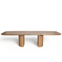 ESSTISCH LINEA Ausziehbar 200 - 300 / 110 x 76 cm - Eichefarben, Holz (200/110/76cm) - MASSENO