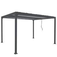 PERGOLA Anthrazit - Anthrazit, Metall (306/224/368cm) - MCW