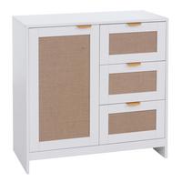 KOMMODE Weiß - Weiß, Holz (80/80/40cm) - MCW