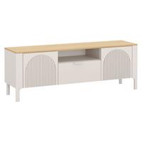 TV-LOWBOARD Marbella 05 - Kaschmir, Holzwerkstoff/Metall (160/58/41cm) - MIRJAN24