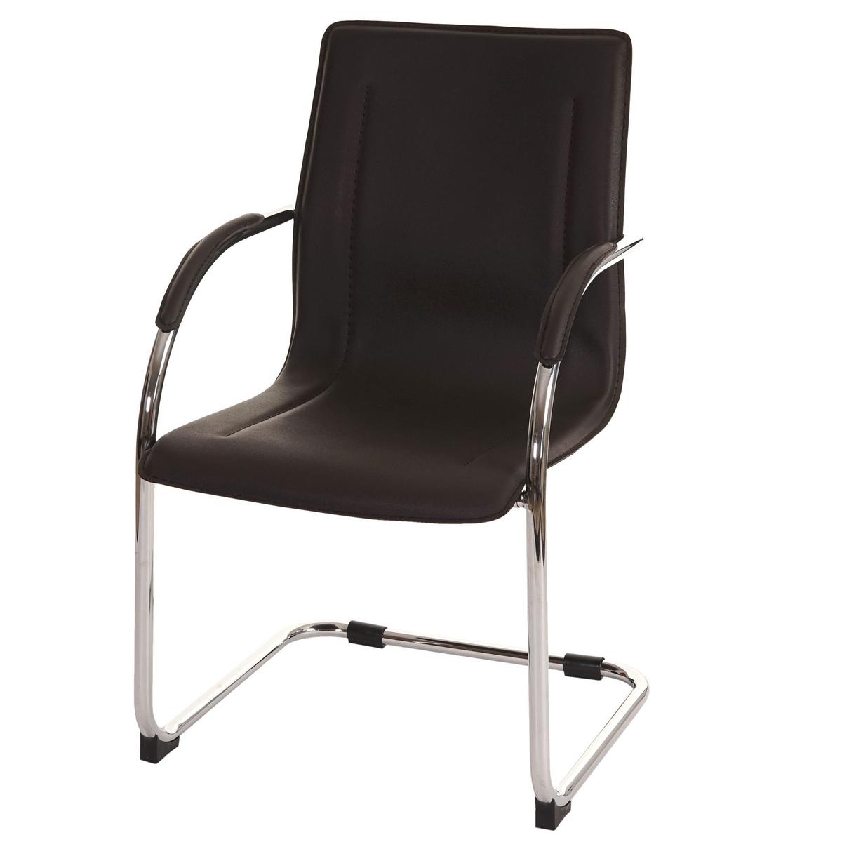 KONFERENZSTUHL Braun 2er-Set - Braun, Kunststoff (56/93/56cm) - MCW