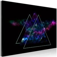 KUNSTDRUCK Schwarz 120/80 cm - Multicolor/Schwarz, Textil (120/80cm) - KUNSTLOFT