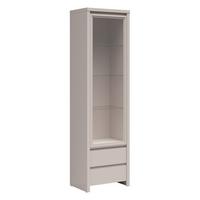 VITRINE Soren Kaschmir - Beige, Holzwerkstoff (56/200.5/40.5cm) - Petits-meubles