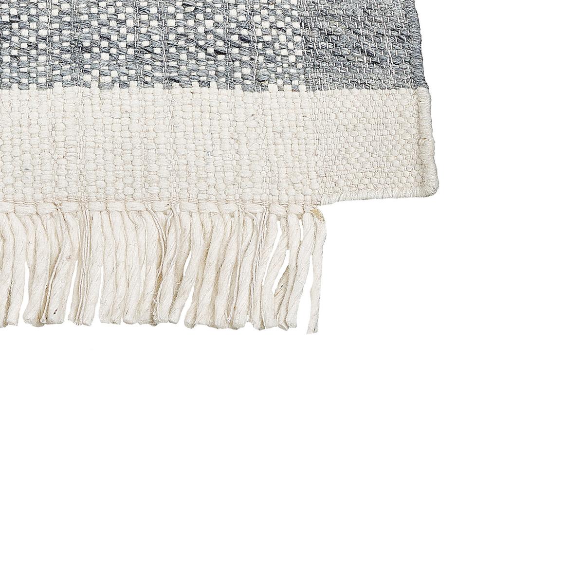 KURZFLOR-TEPPICH Tatlisu 230/160 cm - Grau, Textil (160/230cm) - Beliani