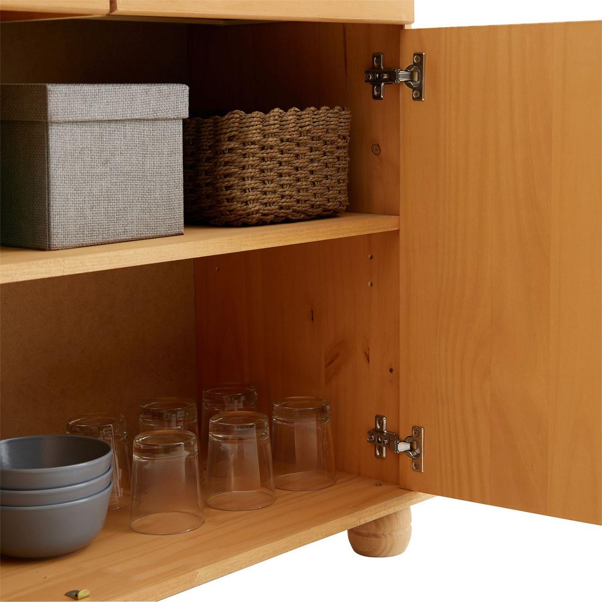 KOMMODE COLMAR - Kieferfarben, Holz (91/79/39cm) - IDIMEX