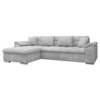ECKSOFA Diana, Seite: Links - Hellgrau, Holz/Textil (280/160cm) - MIRJAN24