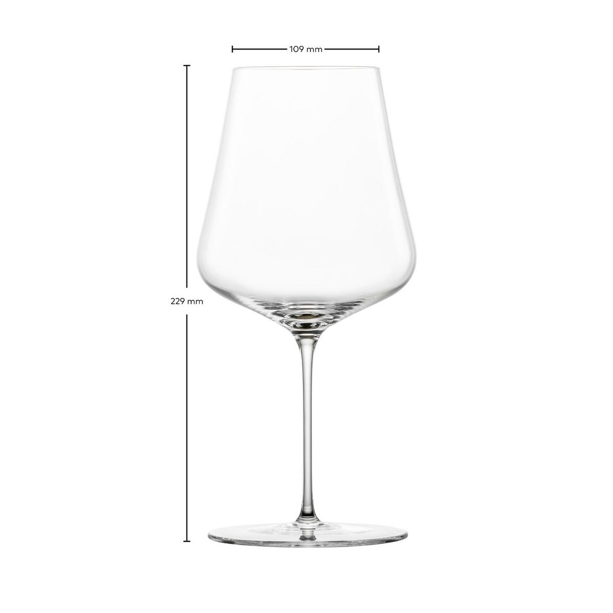 BURGUNDER ROTWEINGLÄSER Duo transparent 739 ml 2er Set - Transparent, Glas (0.739L) - Zwiesel Glas