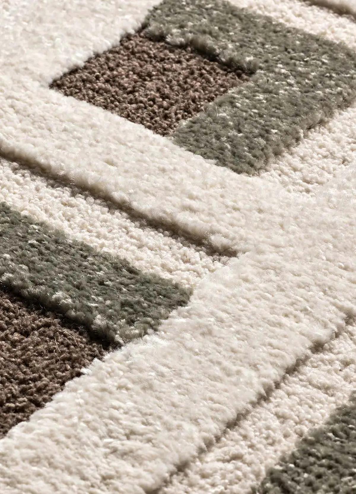 KURZFLORTEPPICH Braun / Weiß Candela 80/150 cm - Braun/Weiß, Textil (80/150cm) - Atticgo