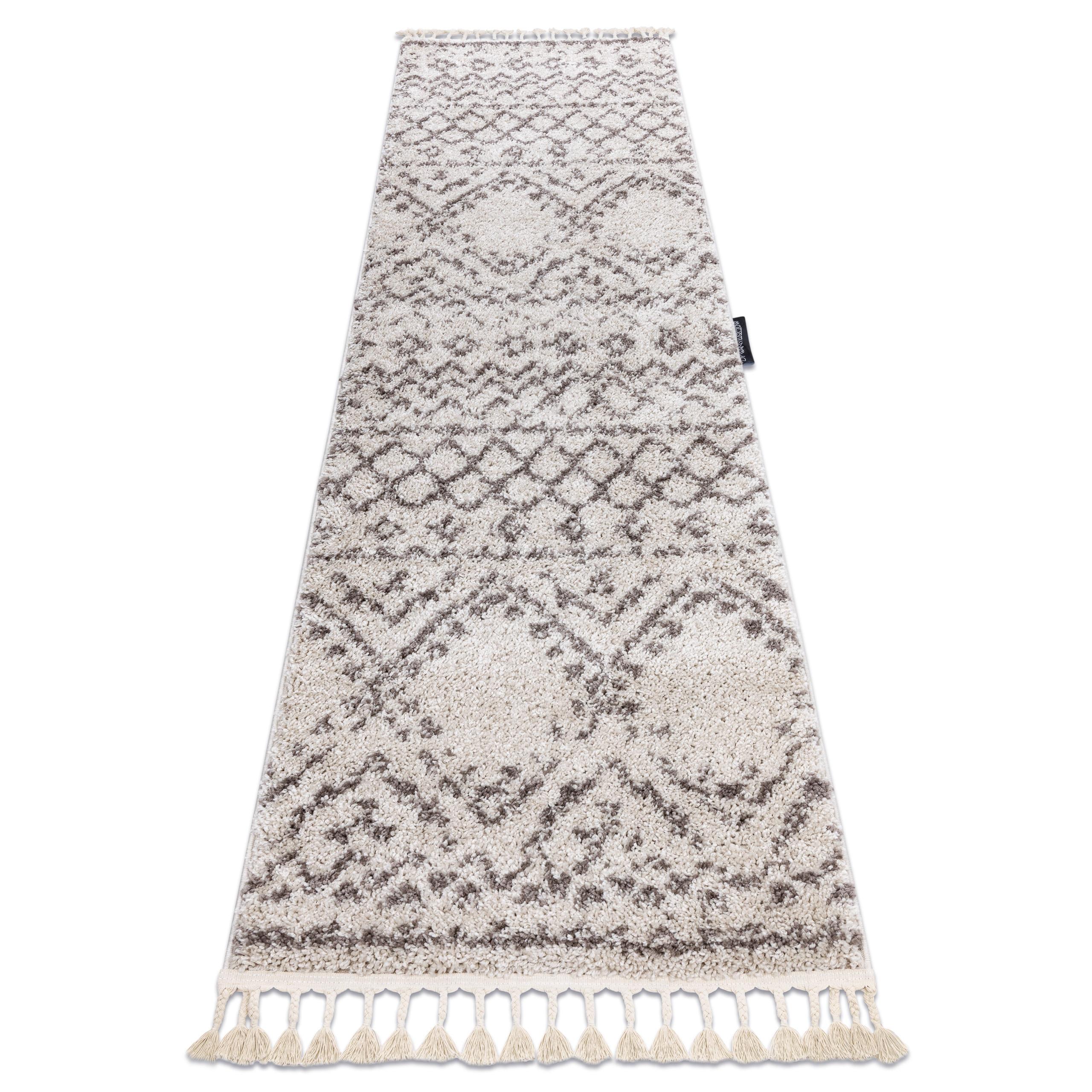 TEPPICH Berber 80/250 cm - Creme, Textil (80/250cm) - rugsX