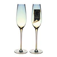 SEKTGLAS-SET 200 ml (2-tlg.) - Transparent, Glas (0.2L) - Intirilife