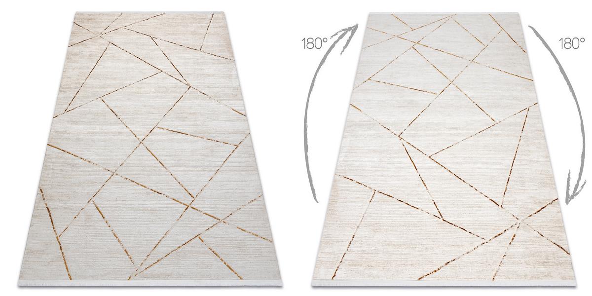 TEPPICH Duke 120/170 cm - Creme, Textil (120/170cm) - rugsX