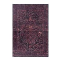 TEPPICH Flachgewebe Waschbar PIZOL in Rot, im Vintage-Stil, 200 x 290 cm - Rot, Textil (290/200cm) - KADIMA DESIGN