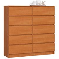 KOMMODE Erlefarben 121/120/40 - Erlefarben, Holzwerkstoff (120/121/40cm) - RAUMHIRSCH FURNITURE