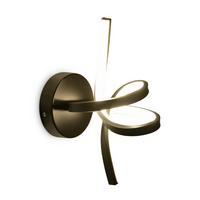 LED - WANDLEUCHTE Nebelthir 17.0/19.5/31.0 cm - Schwarz, Kunststoff (17/19.5/31cm) - ZMH
