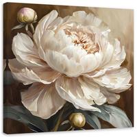 KUNSTDRUCK Beige 60/60 cm - Beige, Textil (60/60cm) - KUNSTLOFT