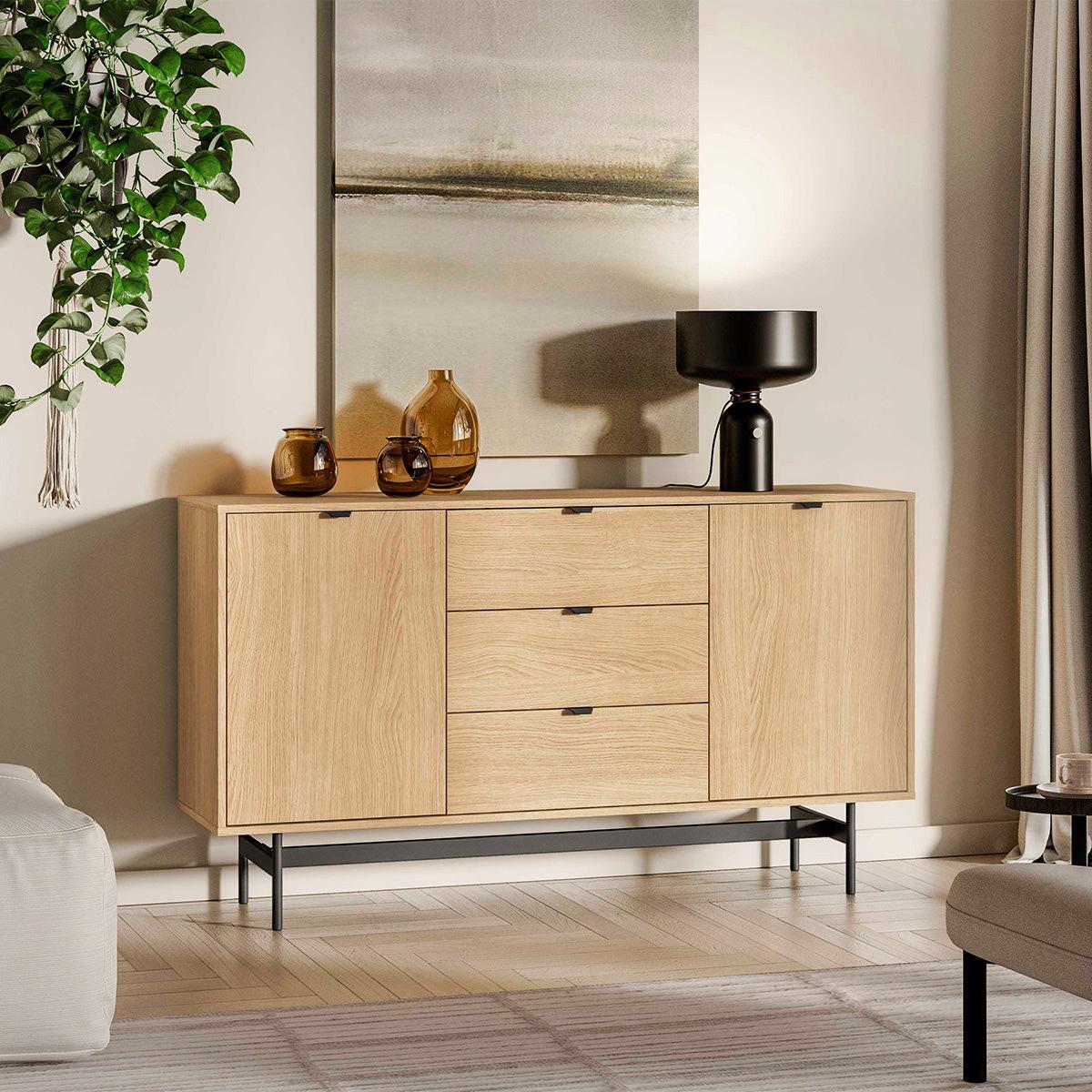 SIDEBOARD Nila Holz - Braun, Holzwerkstoff (150/85/40cm) - Petits-meubles