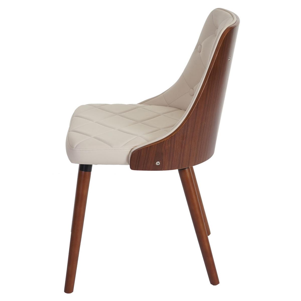 ESSZIMMERSTUHL Beige - Beige/Creme, Textil (50/82/53cm) - MCW