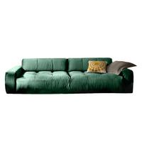 SOFA MIT SITZTIEFENVERSTELLUNG PALACE Smaragdgrün Webstoff Relaxfunktion - Smaragdgrün, Textil (298/74/120cm) - KAWOLA