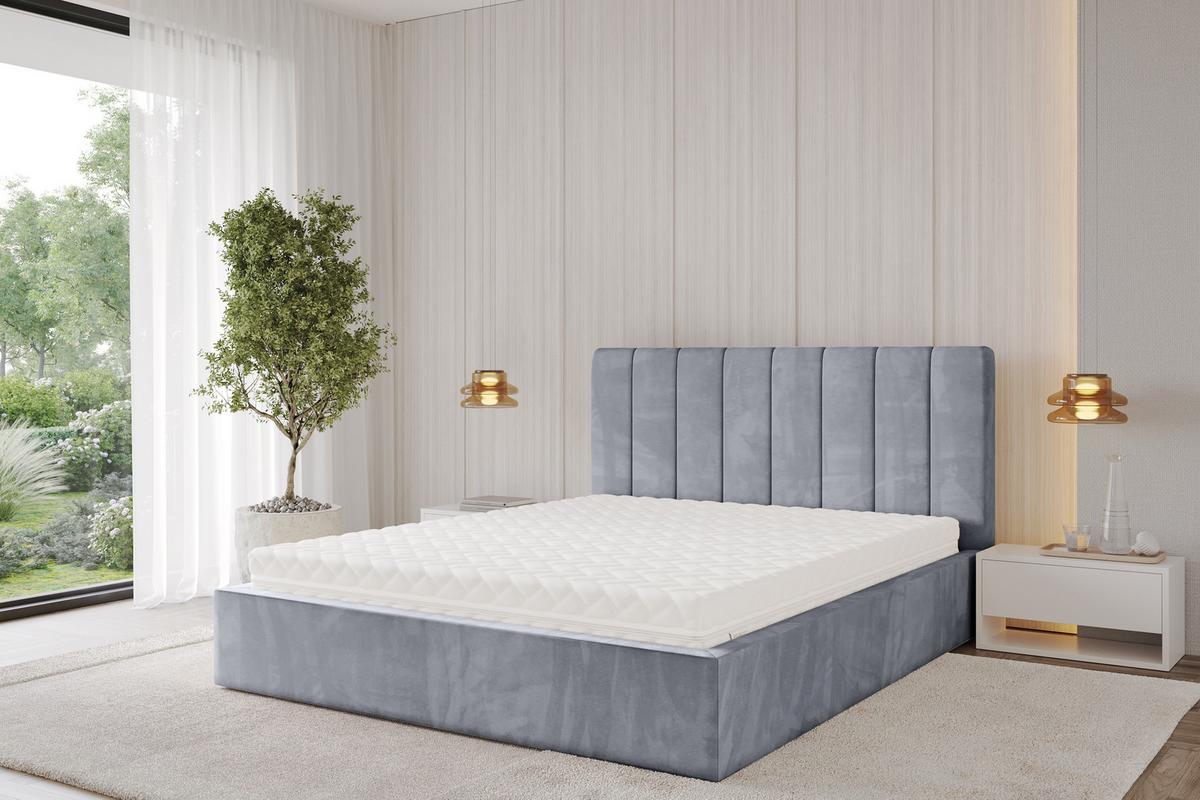 MATRATZE 140x200 Härtegrad H3 & H4 - 19 cm Taschenfederkernmatratze Bett Matratzen LOTULA - Weiß, Kunststoff (140/200cm) - ALTDECOR