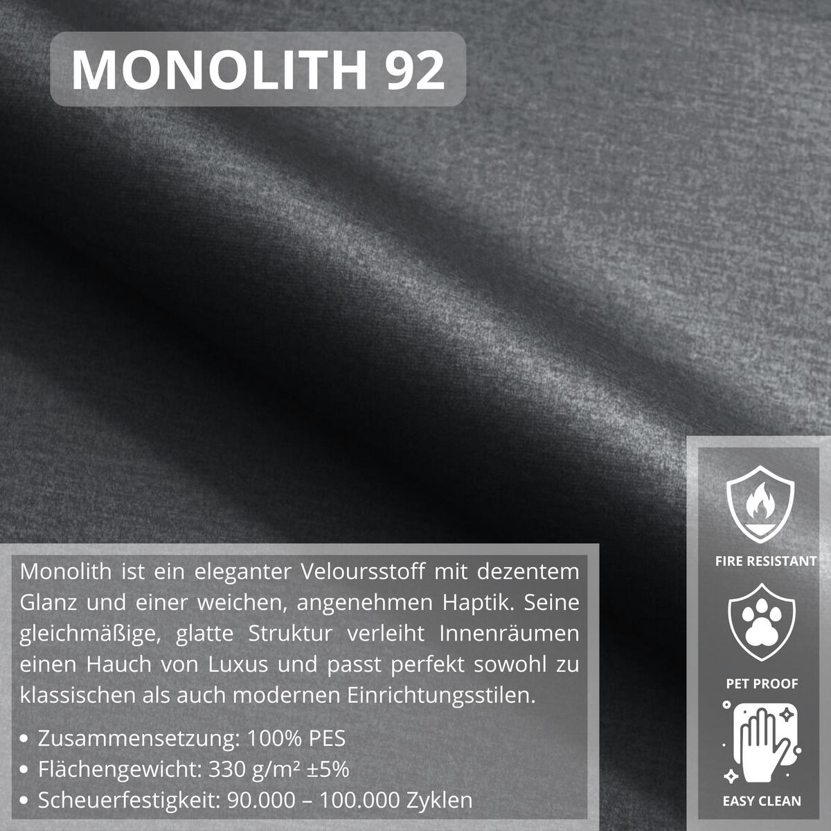 ECKSCHLAFSOFA Vild verstellbaren Kopfstützen, Grau, rechts - Chromfarben/Grau, Textil (275/203cm) - Beautysofa