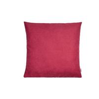 KISSENHÜLLE FarbTon Chenille-Haptik himbeer-rot 40/40 cm - Rot, Textil (40/40cm) - beties Heimtextil