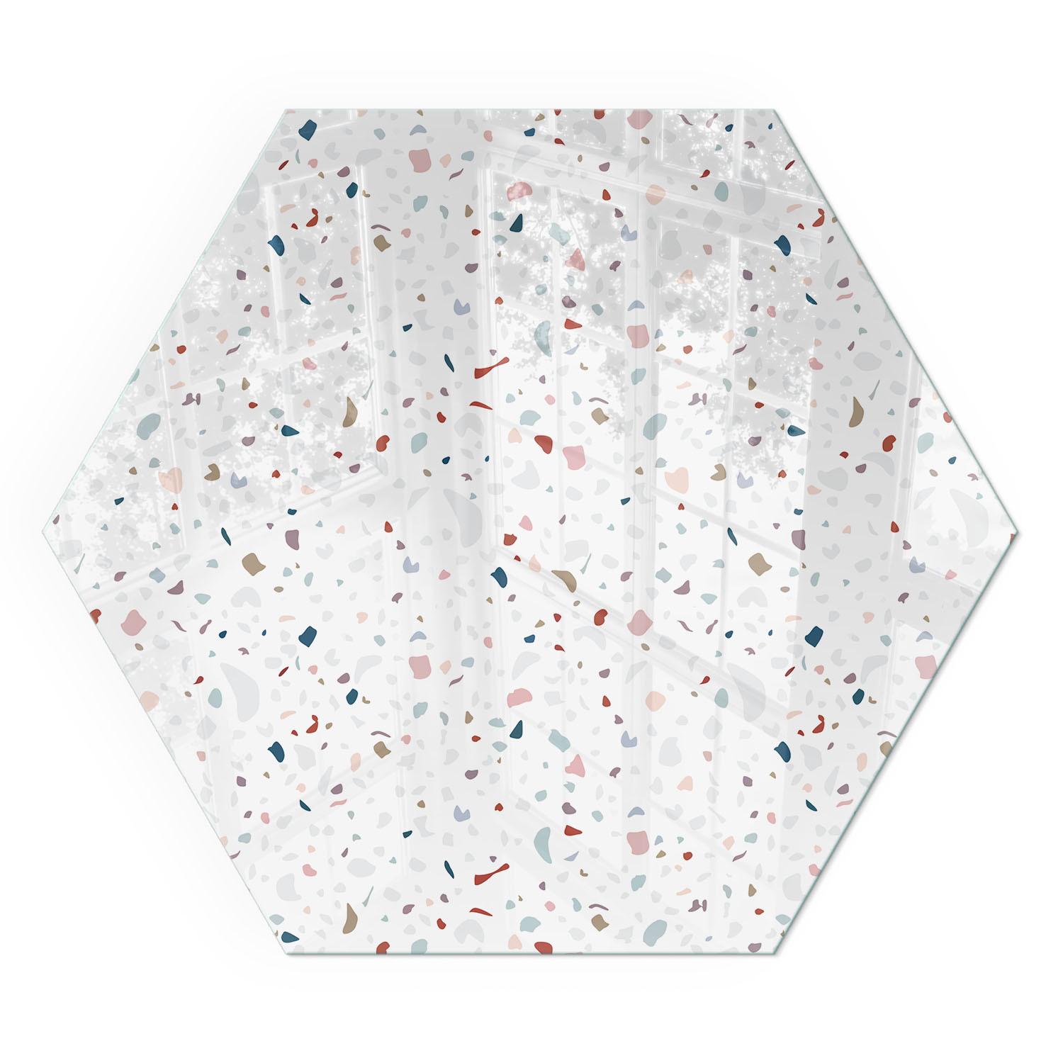 GLASPLATTE für Kamin h40 cm - Weiß, Glas (40/40/0.4cm) - TULUP