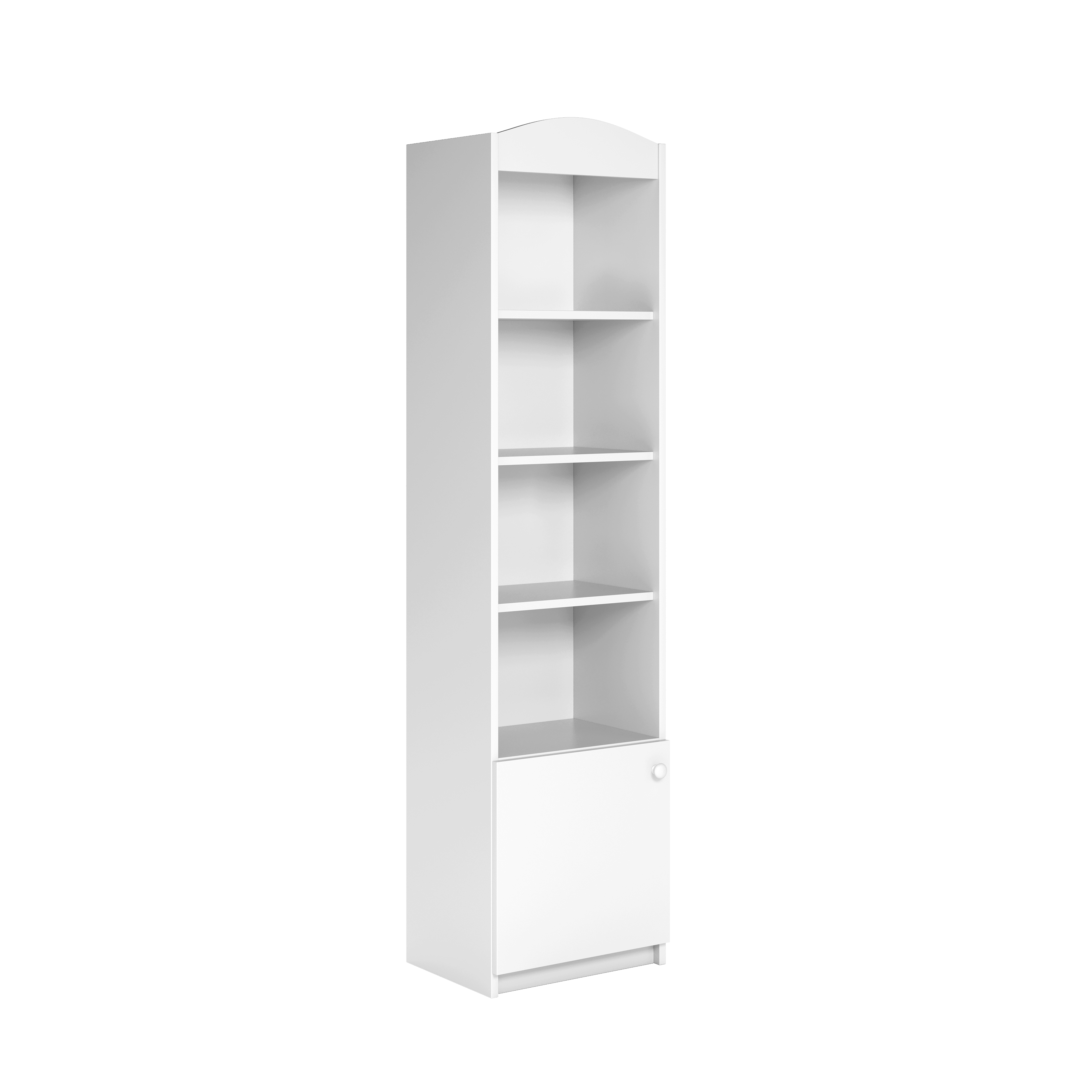 KINDERREGAL I Babydreams 46\180\36 - Weiß, Holzwerkstoff/Kunststoff (46/180/36cm) - RAUMHIRSCH FURNITURE