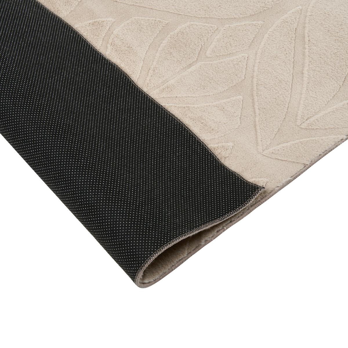KUNSTFELLTEPPICH Beige 80/300 cm Mitchell - Beige, Kunststoff (80/300cm) - Beliani