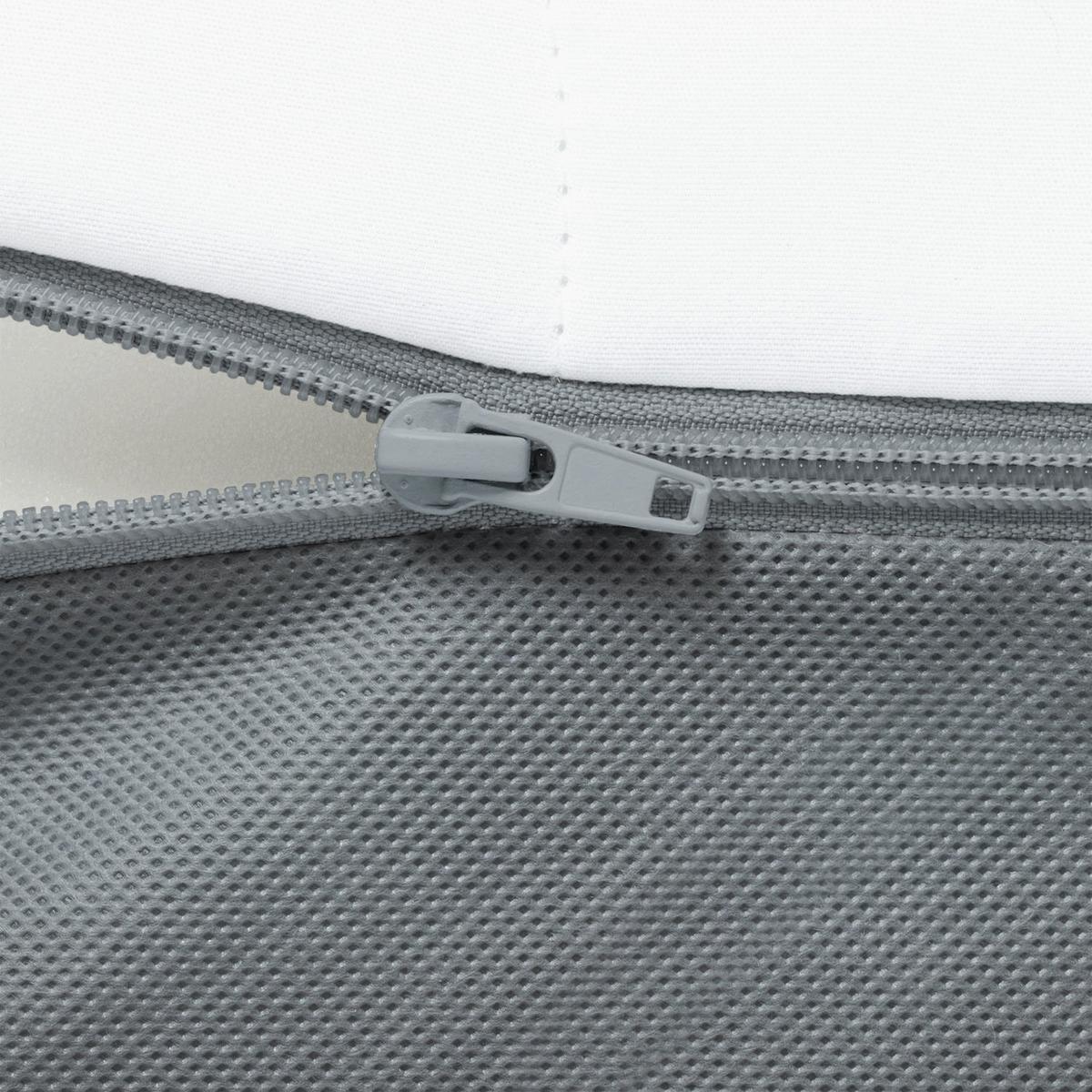KALTSCHAUMMATRATZE 80x200 cm – 7-Zonen Komfortmatratze H3 mit waschbarem Bezug, ca. 13 cm - Weiß, Textil (80/200cm) - Mister Sandman