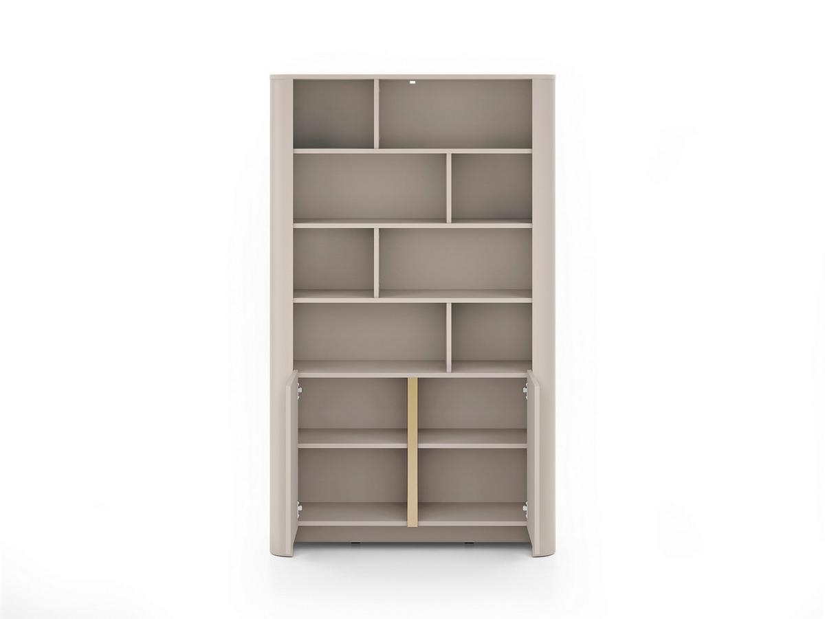 BÜCHERREGAL AVORIO 103x39x160 cm, Regal Kaschmir - Kaschmir, Holzwerkstoff (103/160/39cm) - MASSENO