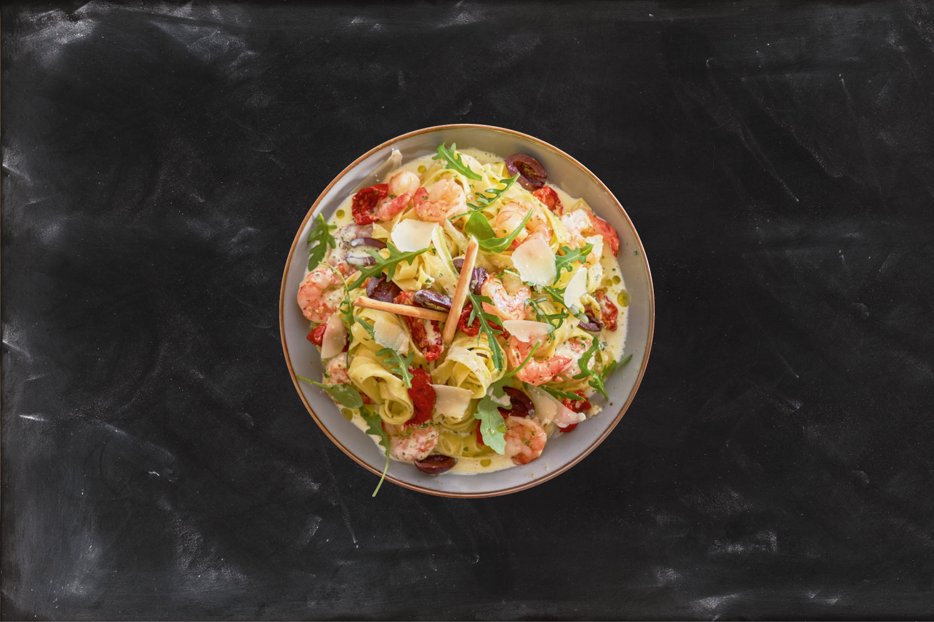 Tagliatelle Garnelen