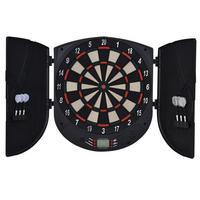 ELEKTRONISCHE Dartscheibe - Schwarz, Kunststoff (44/50cm) - HOMCOM