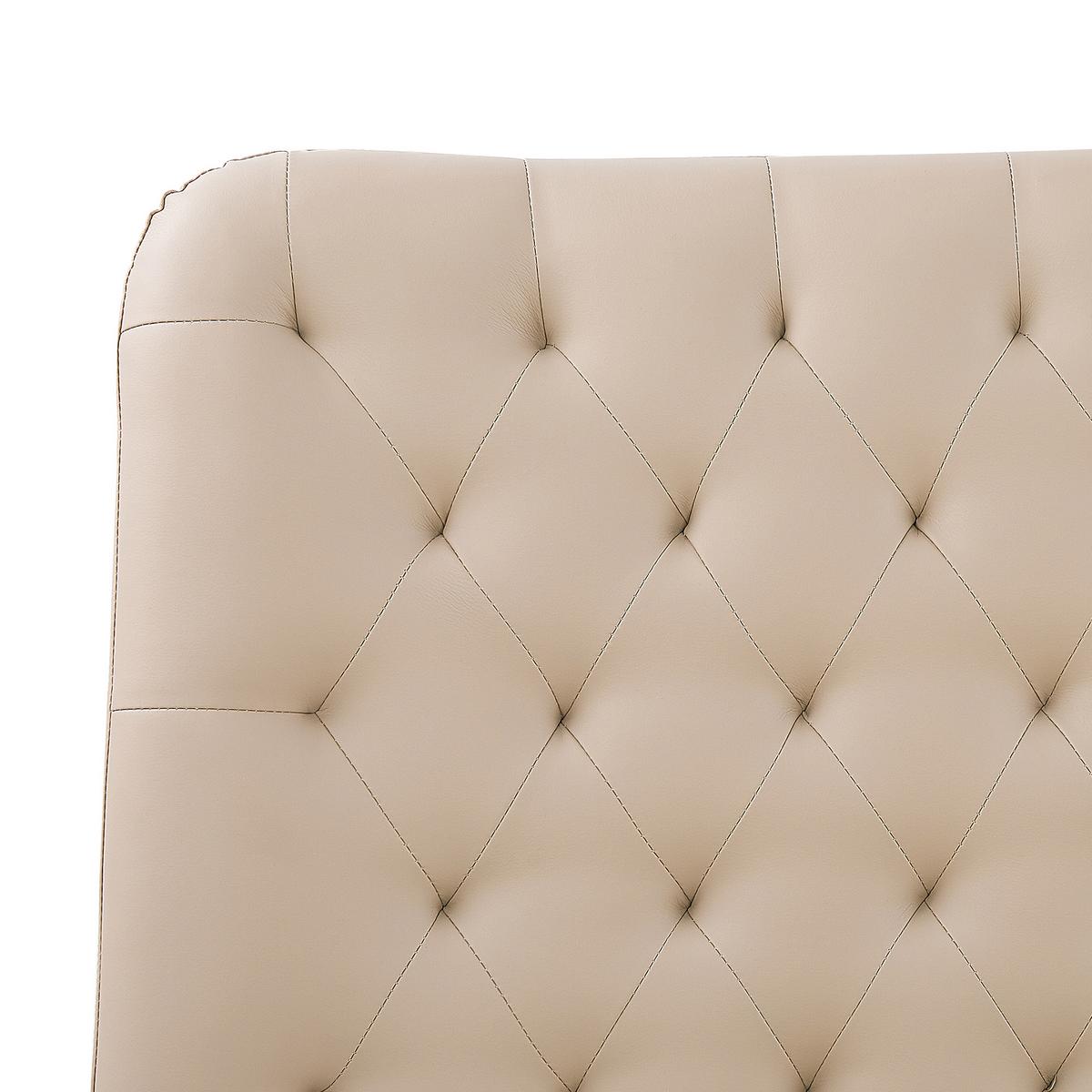 BETT 160/200cm Beige Essonne - Beige, Textil (160/200cm) - Beliani
