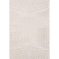 TEPPICH Outdoor Geometrisch MEZEN Polypropylen Creme 140 x 200 cm - Beige, Textil (140/200cm) - KADIMA DESIGN