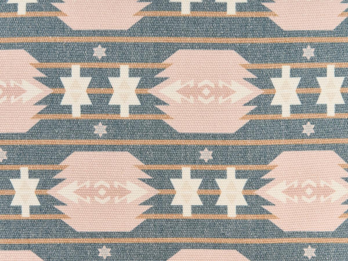 DEKOKISSEN Bunt 60/60 cm Dianthus - Multicolor, Textil (60/60cm) - Beliani